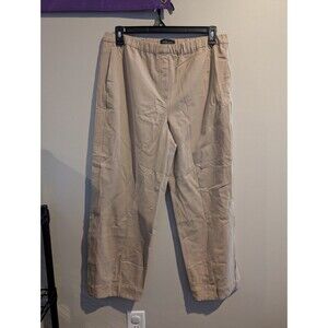 NWOT Unbound Merino Italian Merino Wool Size XL/28 Inseam Pull‑On Travel Pants